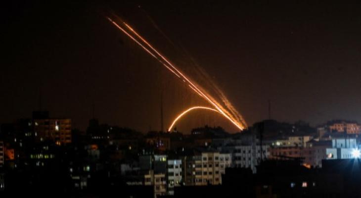 طائرات الاحتلال تستهدف برج الجوهرة وسط مدينة غزة بصاروخي استطلاع